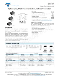 CNY17F-1X017T Datasheet Cover