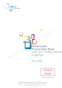 CNY17F-4S-TA1 Datasheet Copertura