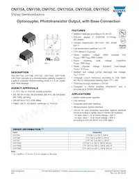 CNY75B Datasheet Cover