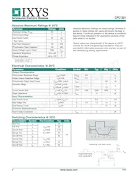 CPC1301GR Datenblatt Seite 2