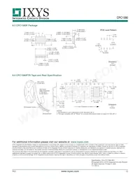 CPC1580P Datasheet Pagina 13