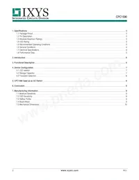 CPC1590PTR Datasheet Page 2