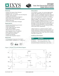 CPC5001GS Datasheet Cover