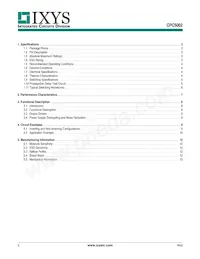 CPC5002GSTR Datasheet Page 2