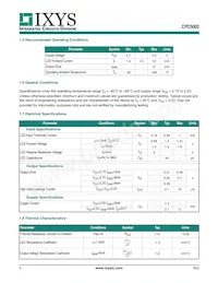 CPC5002GSTR Datasheet Page 4