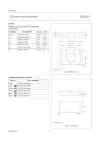 EQ25/LP-3C95 Datasheet Page 2