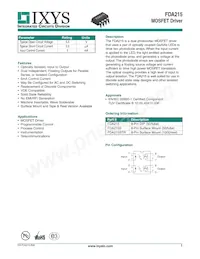 FDA215 Datasheet Cover