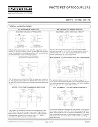 H11F3W Datasheet Page 6