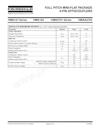 HMAA2705R2數據表 頁面 2