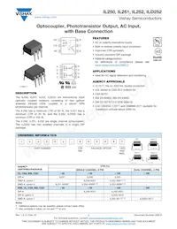 IL250-X001 Datasheet Cover