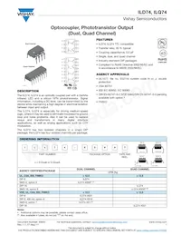 ILQ74-X009T Datasheet Cover