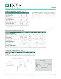 LDA212S Datasheet Page 2