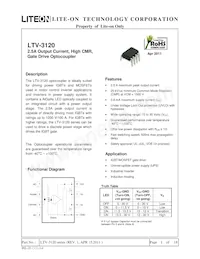 LTV-3120S-TA Datasheet Copertura