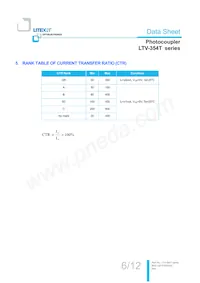 LTV-354T Datasheet Page 7