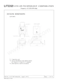 LTV-354T-D Datasheet Page 2