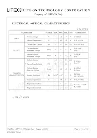 LTV-354T-D Datasheet Page 5