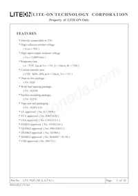LTV-702FS-TA1 Datasheet Cover