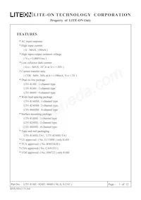 LTV-844HS-TA1 Datasheet Cover