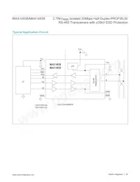 MAX14939GWE+T Datasheet Pagina 20