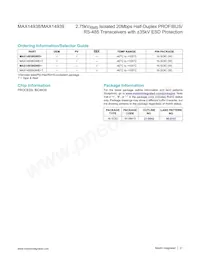 MAX14939GWE+T Datasheet Page 21