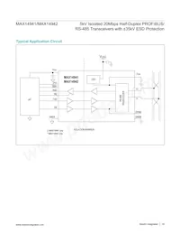 MAX14942GWE+T Datasheet Page 19