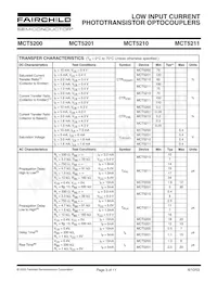 MCT5211W Datasheet Pagina 3