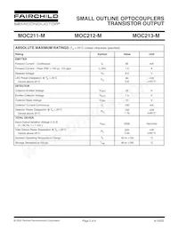 MOC213R1VM Datasheet Page 2