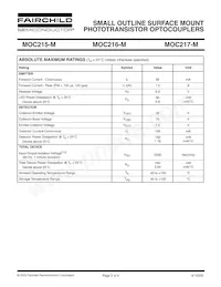 MOC217R2M_F132 Datasheet Pagina 2