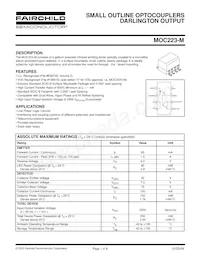 MOC223R1VM Datasheet Copertura