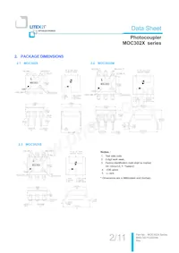 MOC3020S-TA1 Datasheet Page 3
