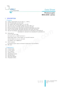 MOC3052M Datasheet Pagina 2
