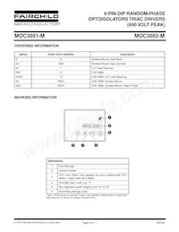 MOC3052TM Datasheet Pagina 9