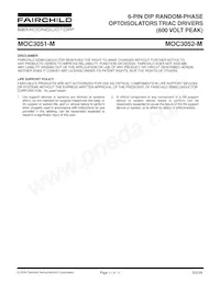 MOC3052TM Datasheet Pagina 11