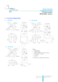 MOC3063M Datasheet Page 3