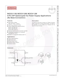MOC8113M Datasheet Cover