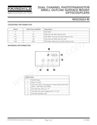 MOCD223R1VM Fiche technique Page 6