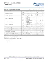 OPIA803DTU Datasheet Page 12