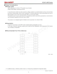PC3Q711NIP0F Datasheet Pagina 9