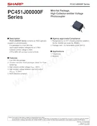 PC451TJ0000F Datasheet Cover
