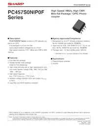 PC457S0NIP0F Datasheet Cover