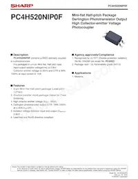 PC4H520NIP0F Datasheet Cover