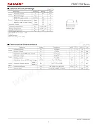 PC4SF11YTZBF Datasheet Page 4
