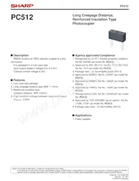 PC512J00000F Datasheet Cover