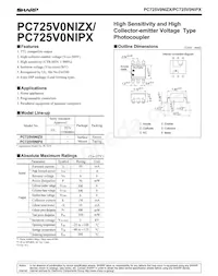 PC725V0YUZX Datasheet Pagina 6