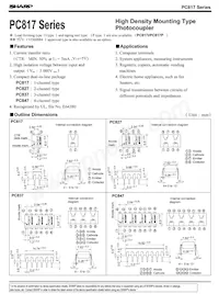 PC827CD Datasheet Cover