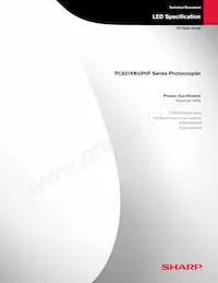 PC851XNNIP0F Datasheet Cover