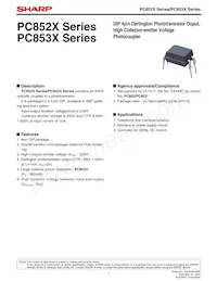PC853XI Datasheet Cover