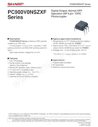 PC900V0NIPXF Datasheet Cover