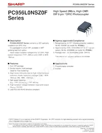 PC956L0NSZ0F Datasheet Cover