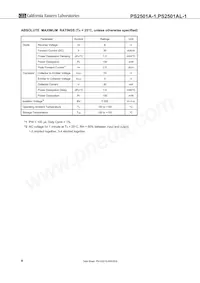 PS2501AL-1-F3-K-A Datasheet Pagina 4